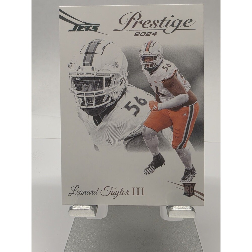 2024 Prestige Football Leonard Taylor III #364 RC